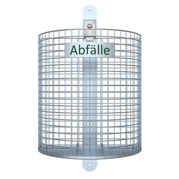 Abfallbehälter Nierenform