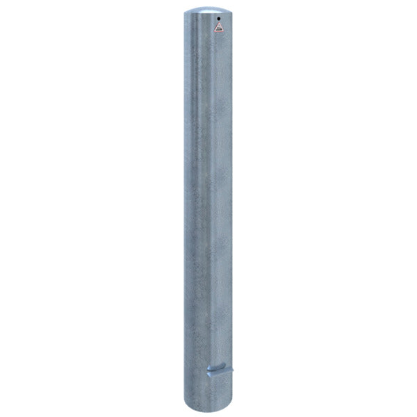 Absperrpoller Stahlrohr Ø 152 x 3,2 mm ortsfest zum Einbetonieren