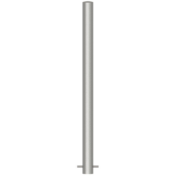 Edelstahlpfosten Ø 76 mm ohne Ziernut