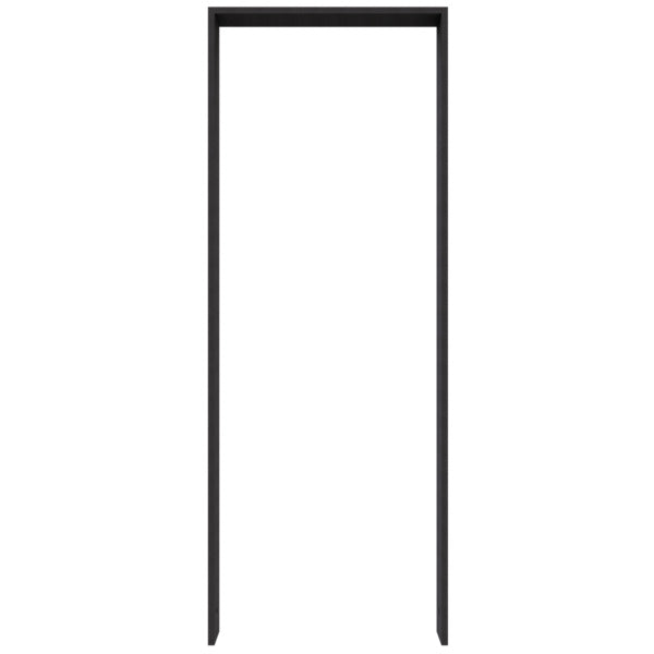 Anlehnbügel aus Flachstahl 80 x 12 mm