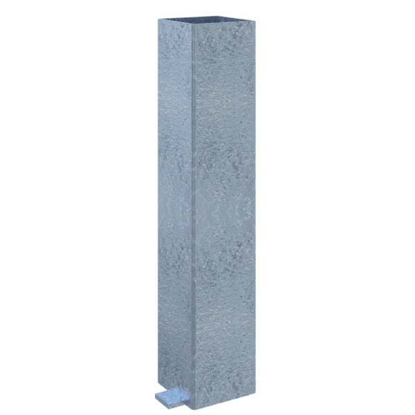 Bodenhülse für Absperrpfosten 70 x 70 mm