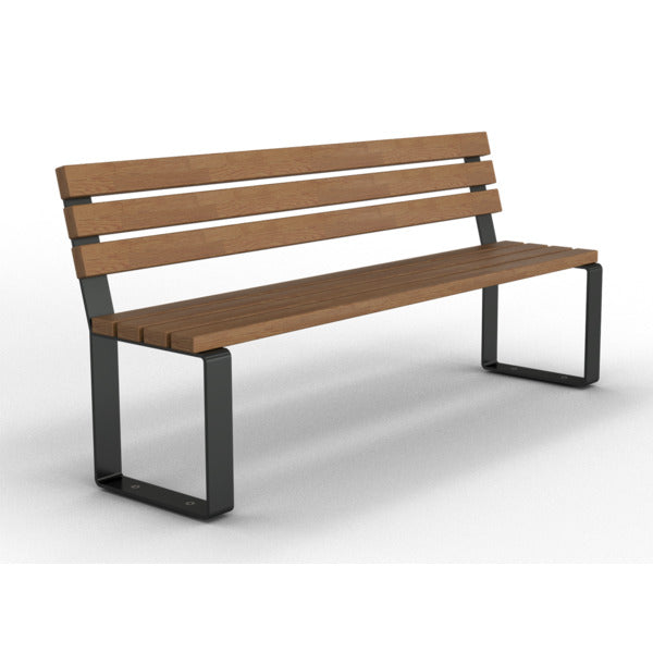 Parkbank und Tisch