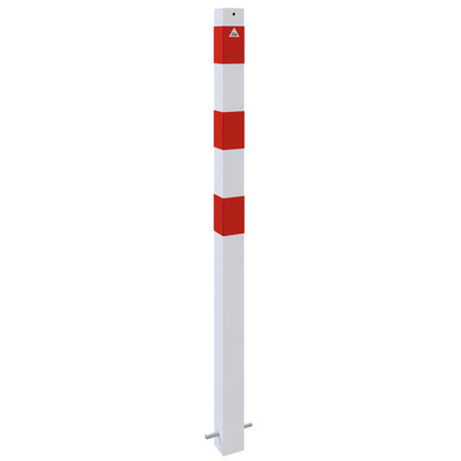 Absperrpfosten 70 x 70 mm ortsfest zum Einbetonieren