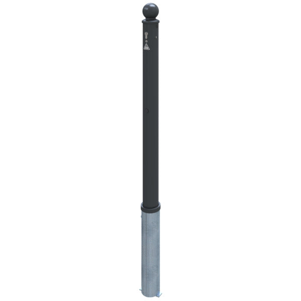 Absperr-Stilpfosten Serie 474B Ø 76 mm