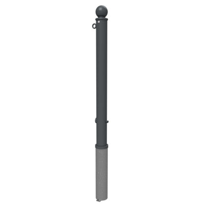 Absperr-Stilpfosten Serie 474B Ø 76 mm