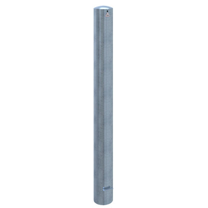 Absperrpoller Stahlrohr Ø 152 x 3,2 mm ortsfest zum Einbetonieren