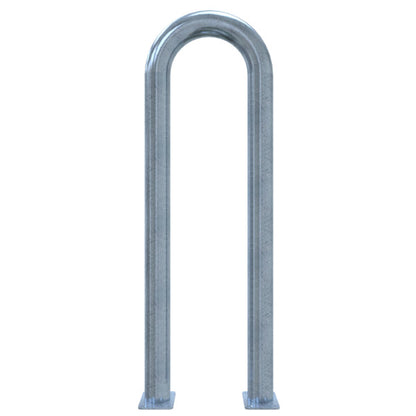 Universalbügel aus Stahlrohr Ø 76 x 2,6 mm für Dübelbefestigung