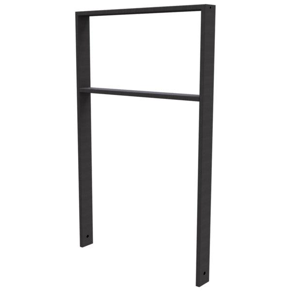 Ahnlehnbügel aus Stahlrohr 80 x 20 mm