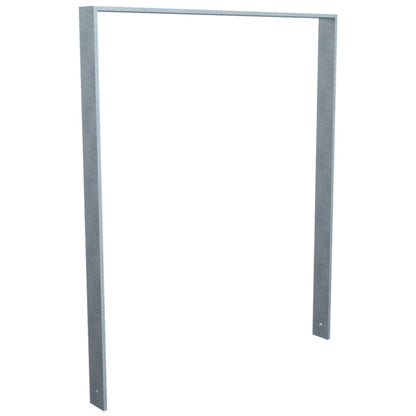 Anlehnbügel aus Flachstahl 80 x 12 mm