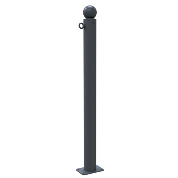 Absperr-Stilpfosten Serie 475B Ø 76 mm