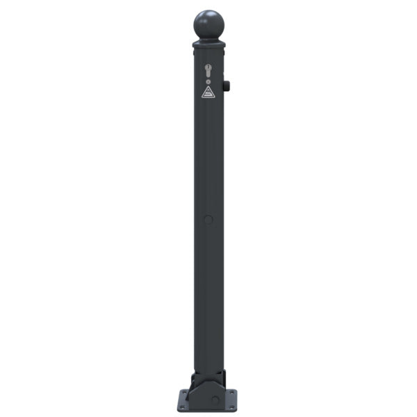 Absperr-Stilpfosten Serie 474B Ø 76 mm
