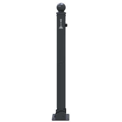 Absperr-Stilpfosten Serie 474B Ø 76 mm