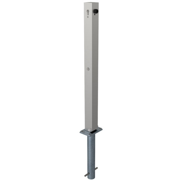 Edelstahlpfosten 70 x 70 mm