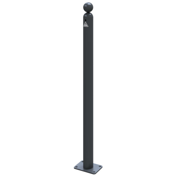 Absperr-Stilpfosten Serie 466B Ø 60 mm