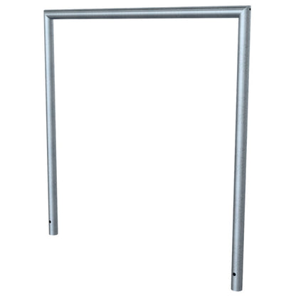 Anlehnbügel aus Stahlrohr Ø 48 x 2,5 mm