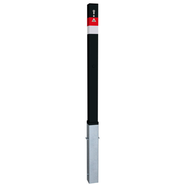 Absperrpfosten Black - Line