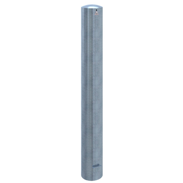 Absperrpoller Stahlrohr Ø 193 x 3,6 mm ortsfest zum Einbetonieren