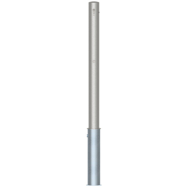 Edelstahlpfosten Ø 76 mm ohne Ziernut