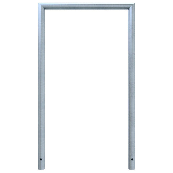 Anlehnbügel aus Stahlrohr Ø 48 x 2,5 mm
