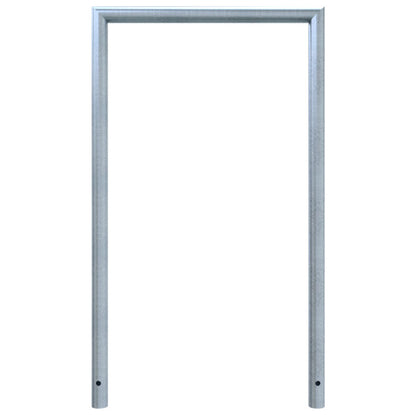 Anlehnbügel aus Stahlrohr Ø 48 x 2,5 mm