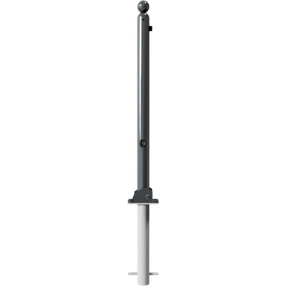 Absperr-Stilpfosten Serie 466B Ø 60 mm