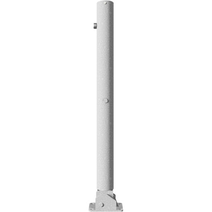Absperrpfosten Stahlrohr Ø 76 x 2,6 mm umlegbar mit Profilzylinderschloss