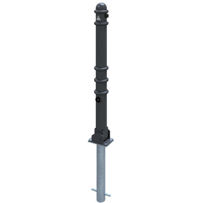 Absperr-Stilpfosten Serie 479B Ø 76 mm