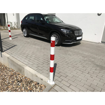 Bodenhülse für umlegbare Absperrpfosten