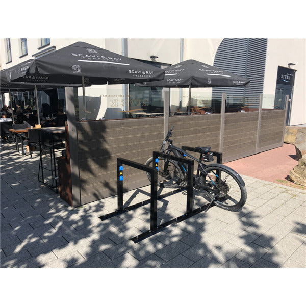 E-Bike - Anlehnbügel 3er Reihenanlage