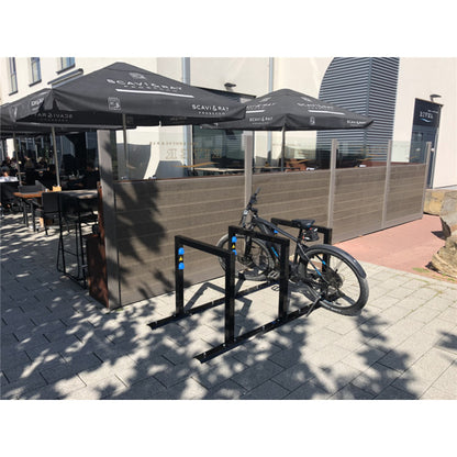 E-Bike - Anlehnbügel 3er Reihenanlage