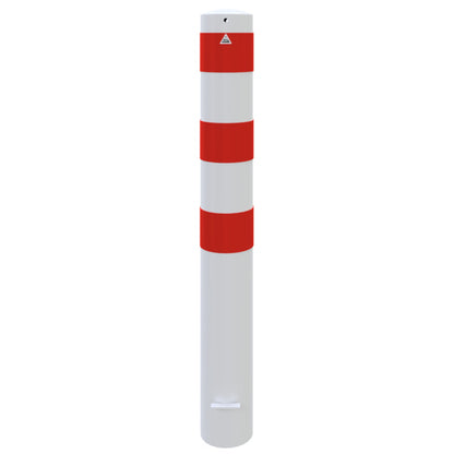 Absperrpoller Stahlrohr Ø 152 x 3,2 mm ortsfest zum Einbetonieren