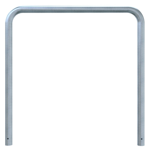 Abweisebügel Ø 76 x 2,6 mm ohne Querholm zum Einbetonieren