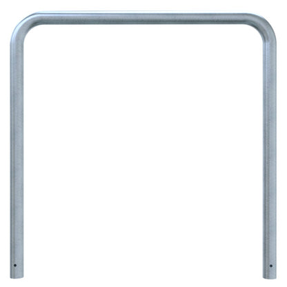 Abweisebügel Ø 76 x 2,6 mm ohne Querholm zum Einbetonieren