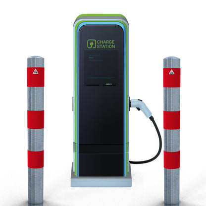 Absperrpoller als E-Ladesäulenschutz