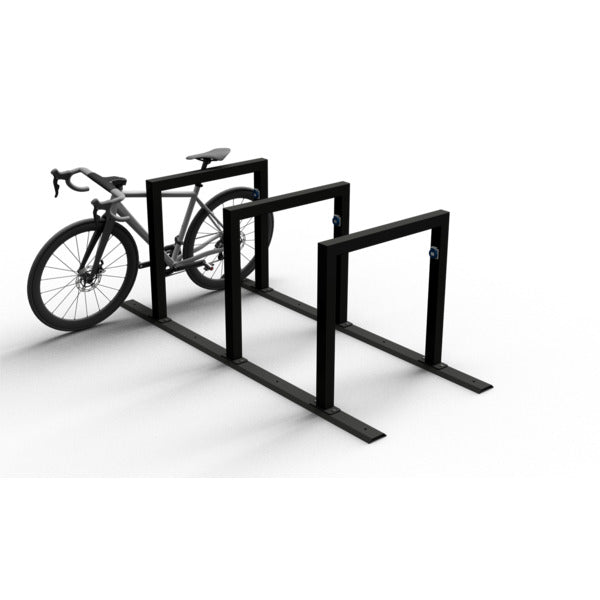 E-Bike - Anlehnbügel 3er Reihenanlage