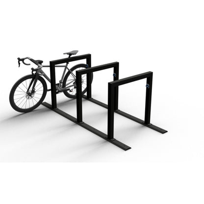 E-Bike - Anlehnbügel 3er Reihenanlage