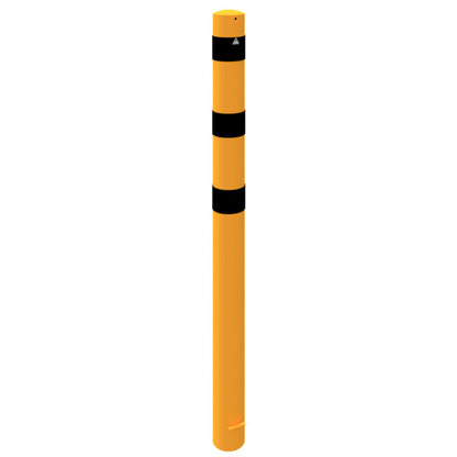 Absperrpoller Stahlrohr Ø 152 x 3,2 mm gelb / schwarz