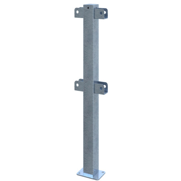 Schutzgeländer Stahlrohr 70 x70 mm