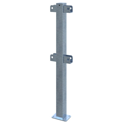 Schutzgeländer Stahlrohr 70 x70 mm