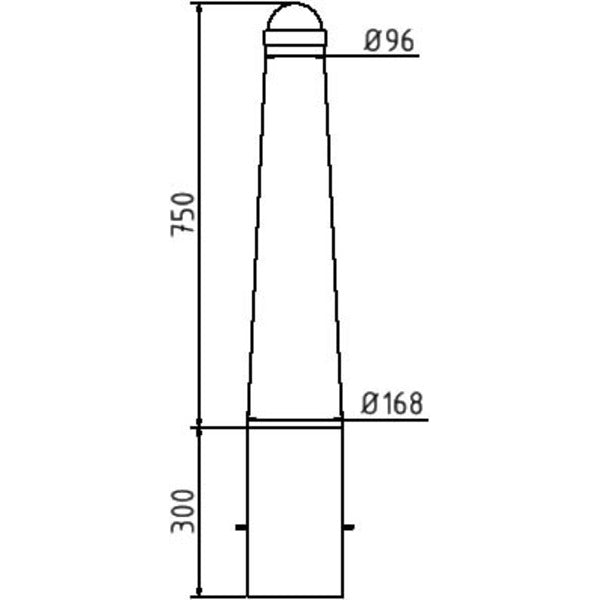Stilpoller Serie 40168B Ø 168 / 96 mm
