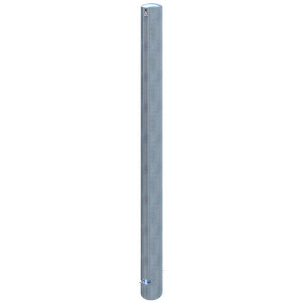 Absperrpoller Stahlrohr Ø 152 x 3,2 mm ortsfest zum Einbetonieren