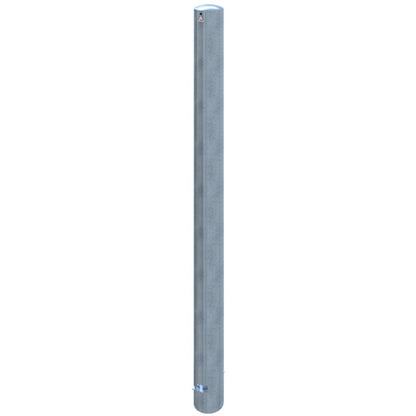 Absperrpoller Stahlrohr Ø 152 x 3,2 mm ortsfest zum Einbetonieren
