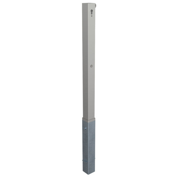 Edelstahlpfosten 70 x 70 mm