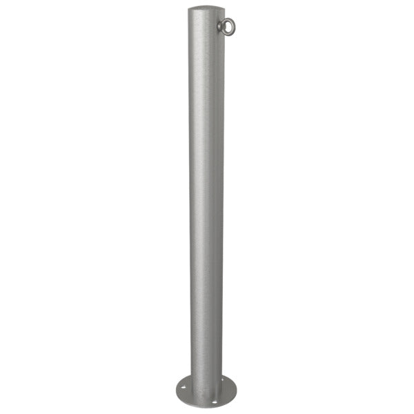 Edelstahlpfosten Ø 76 mm ohne Ziernut