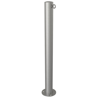 Edelstahlpfosten Ø 76 mm ohne Ziernut