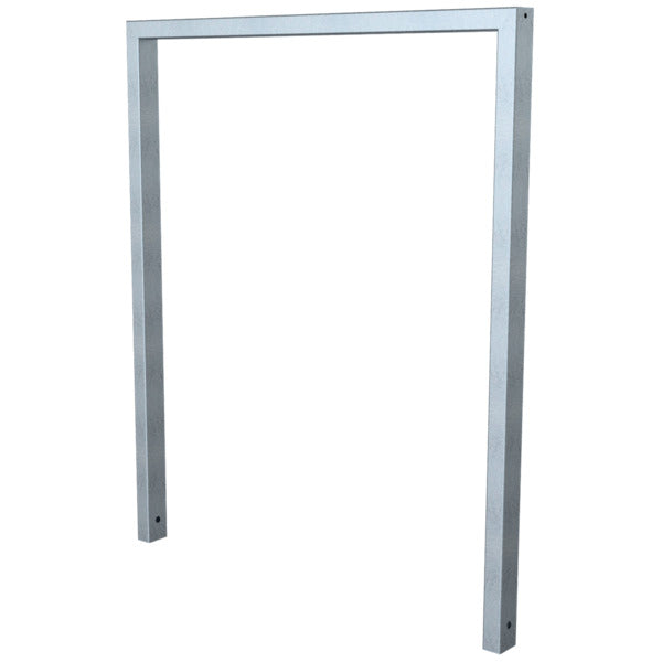 Anlehnbügel aus Stahlrohr 60 x 40 mm
