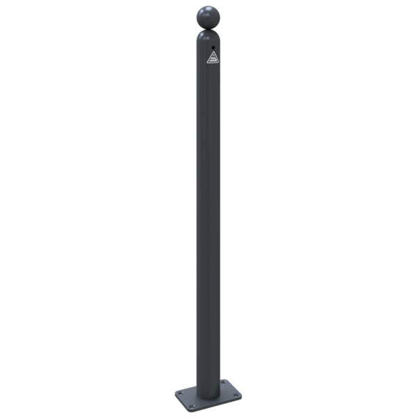 Absperr-Stilpfosten Serie 466B Ø 60 mm