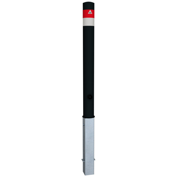 Absperrpfosten Black - Line