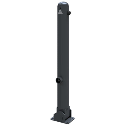 Absperr-Stilpfosten Serie 480B Ø 82 mm