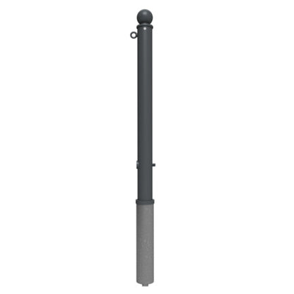 Absperr-Stilpfosten Serie 474B Ø 76 mm
